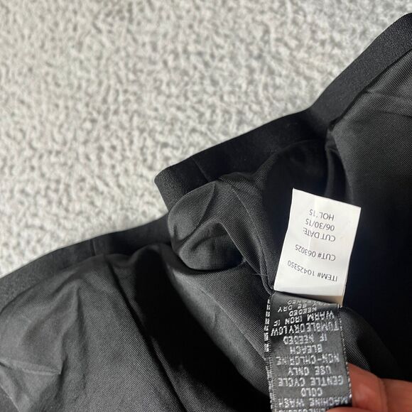 Torrid Blazer Jacket Womens 2 Open Front Cut Away Fit Stretch Black Office - Picture 9 of 13